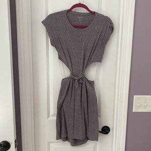 Cut out jersey dress